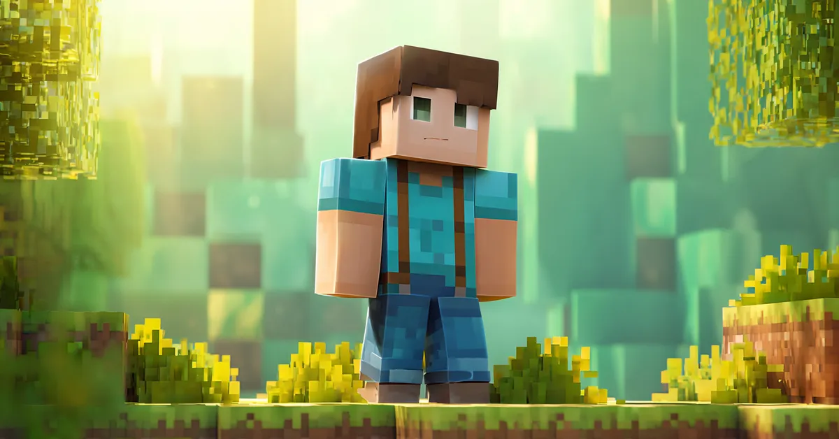 custom minecraft skin displayed on a character in front of a blocky background