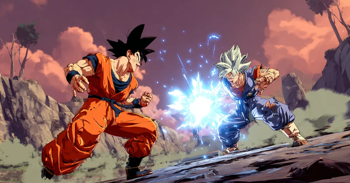 in-game screenshot from dragon ball legends mobile battle