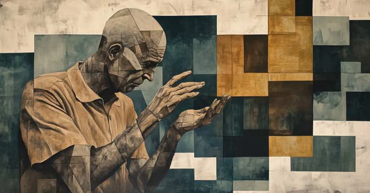 artistic depiction of 12 Angry Men script with literary elements highlighted