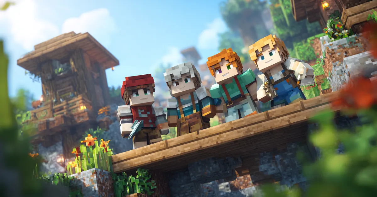 Friends collaborating in a Minecraft Life Series survival world