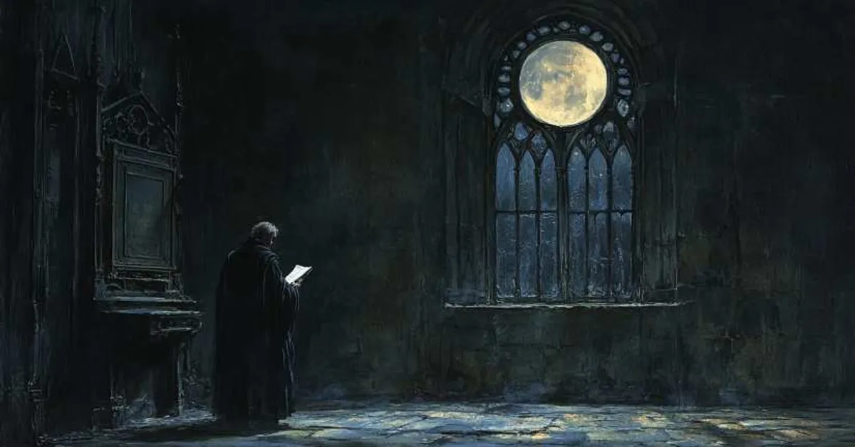 image of edmund plotting deceit against his brother