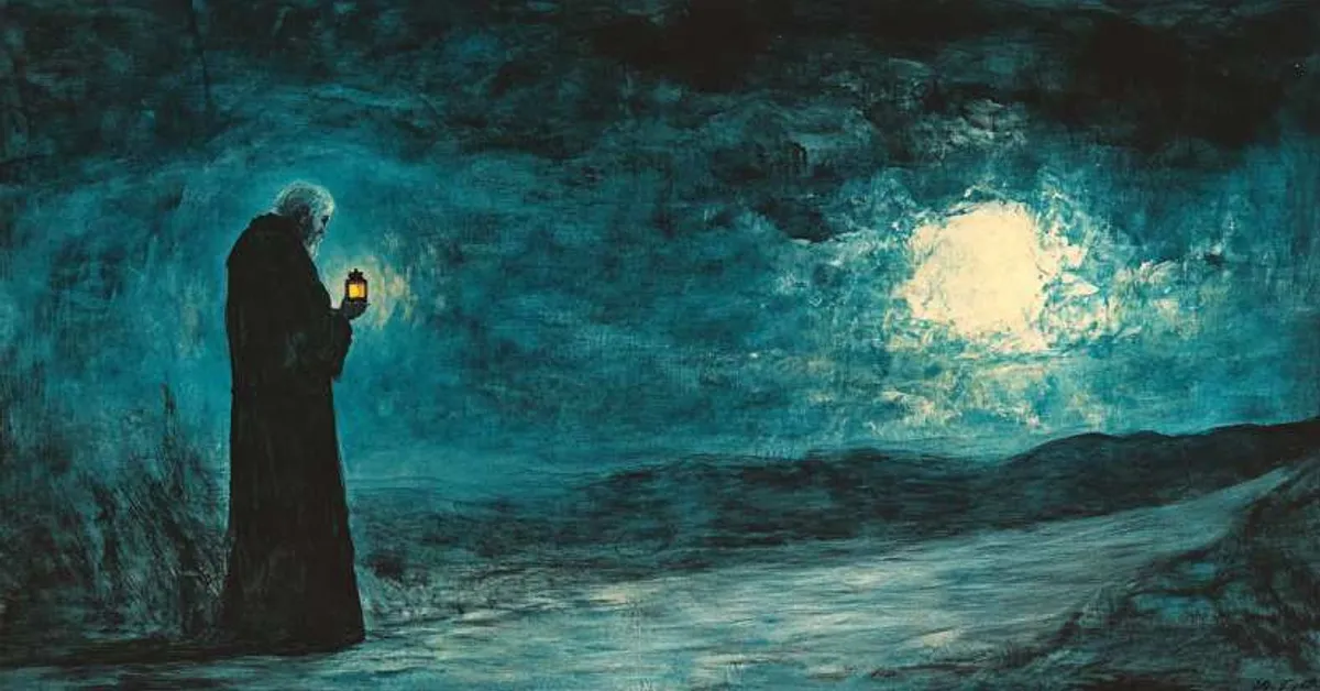 image of lear leaving gonerils house in distress