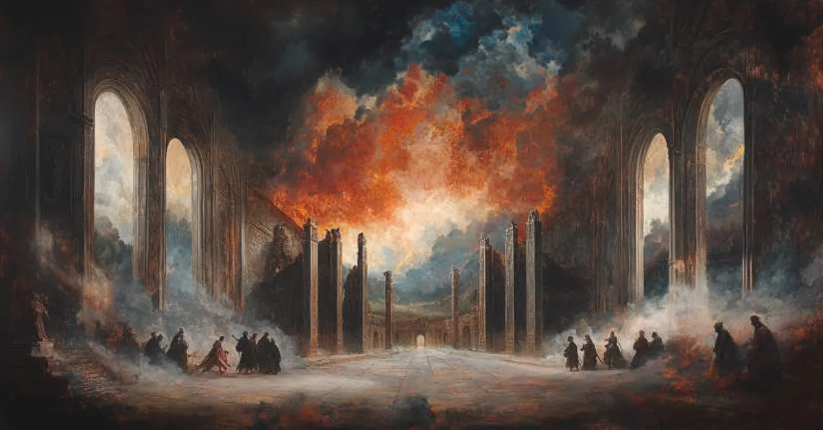 lear confronting his daughters over their ingratitude