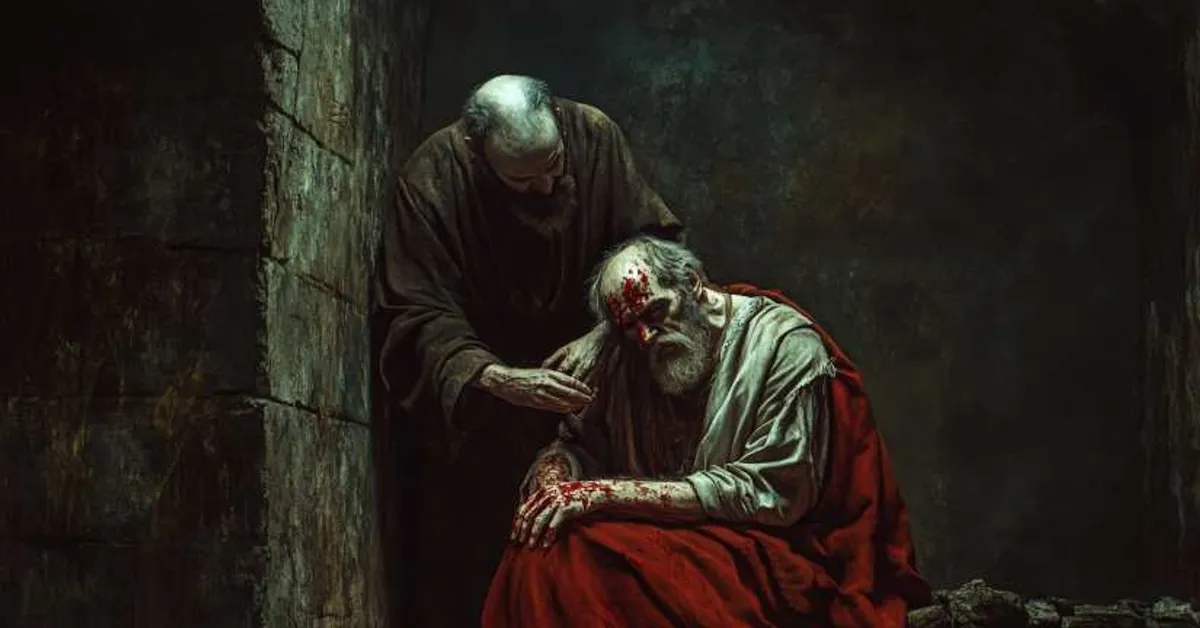 shocking moment showing gloucesters blinding by cornwall