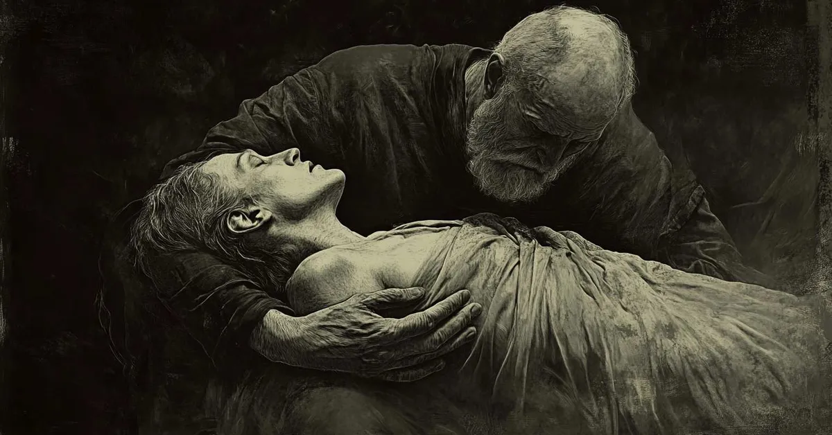heartbreaking scene of king lear mourning over cordelia�s death