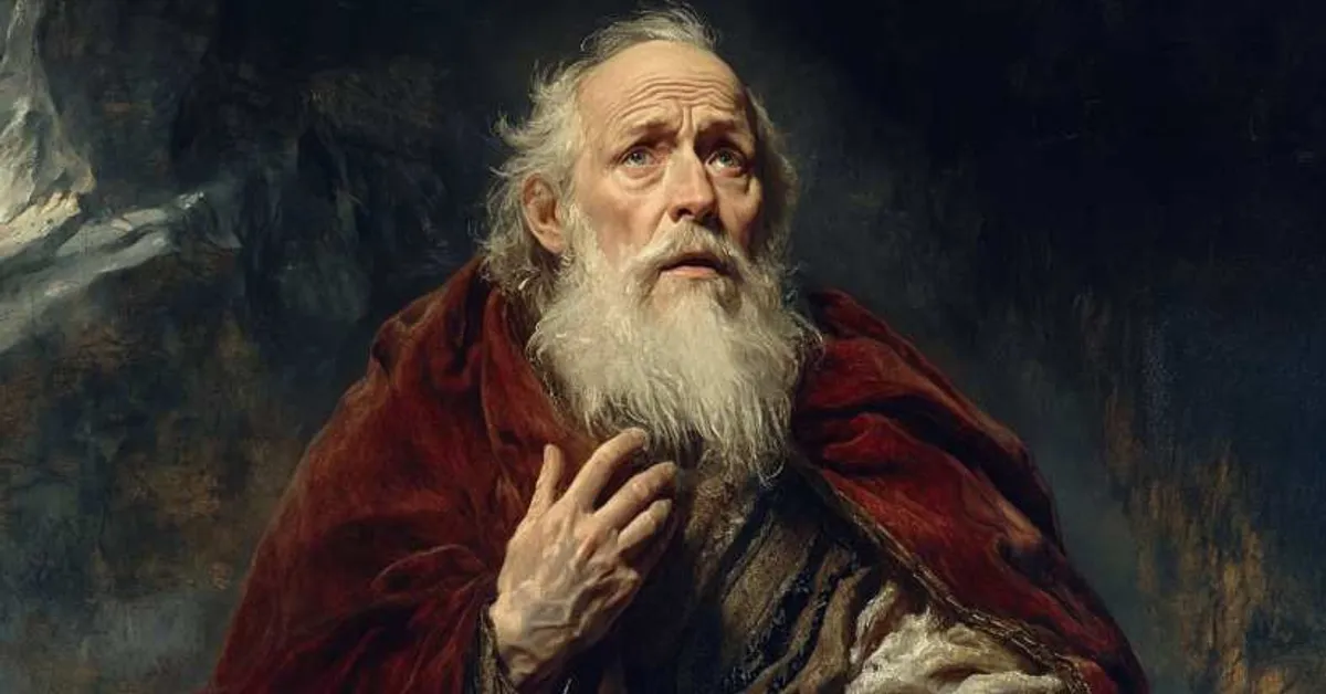 visual diagram explaining literary techniques used in king lear