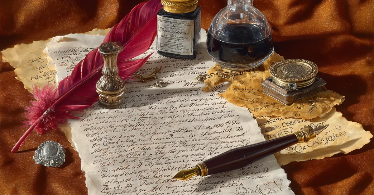 Aged manuscript page featuring Shakespearean legal and religious vocabulary from Measure For Measure